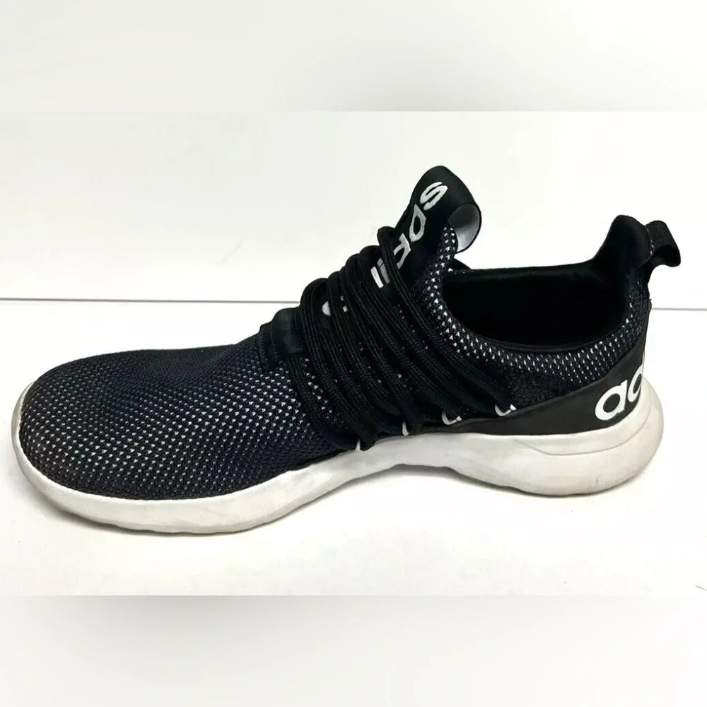 adidas Mens Lite Racer Adapt 3 Running Shoes Black 10 M